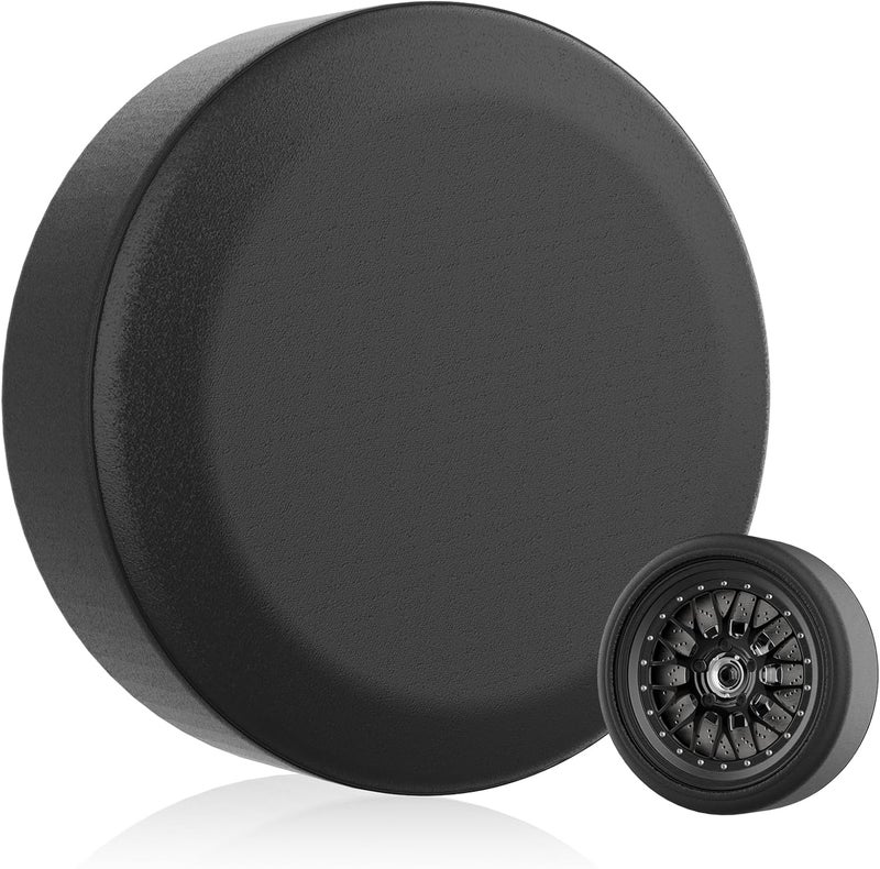 RVMATE RV Tire Cover, RV Spare Tire Cover Fits 30" Diameter Tire, Waterproof Anti-UV Black Tire Cover RV Accessories for RV/Truck/Trailer/SUV/Jeep, RMSTC30 - Image 1